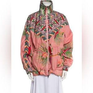 Farm Rio Parrot Printed Jacket - Medium